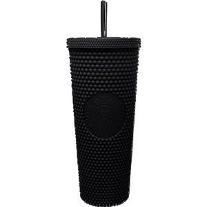 Matte black Bling Starbucks Cold Cup